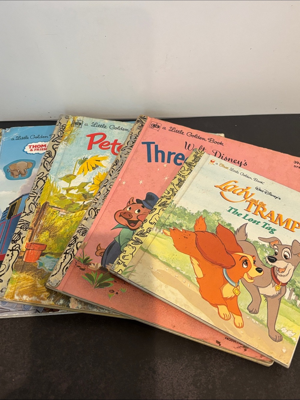 Vintage & Classic Little Golden Books Lot of 4